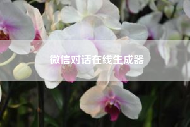 微信对话在线生成器~微信经常联系人怎么查找？