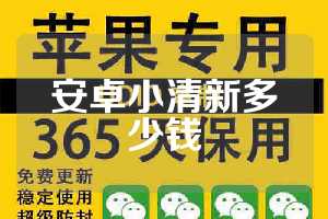 安卓小清新多少钱