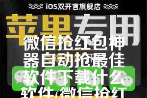 微信抢红包神器自动抢最佳软件下载什么软件(微信抢红包软件下载)
