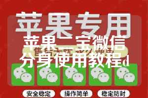 苹果二宝微信分身使用教程d