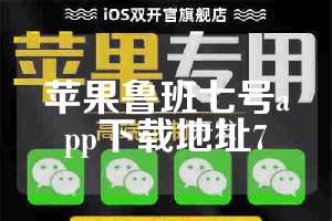 苹果鲁班七号app下载地址7