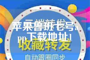 苹果鲁班七号app下载地址1