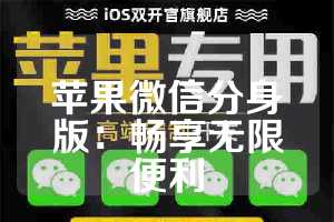 苹果微信分身版：畅享无限便利