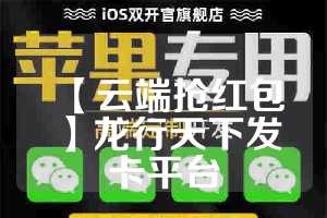 【云端抢红包】龙行天下发卡平台