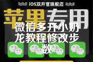 微信多开小奶龙教程修改步数
