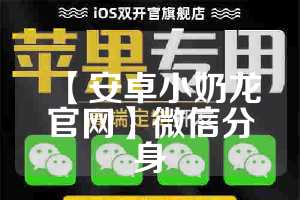 【安卓小奶龙官网】微信分身