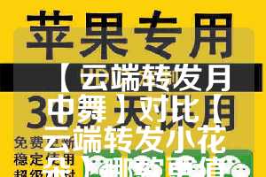 【云端转发月中舞】对比【云端转发小花朵】哪款更值得选择